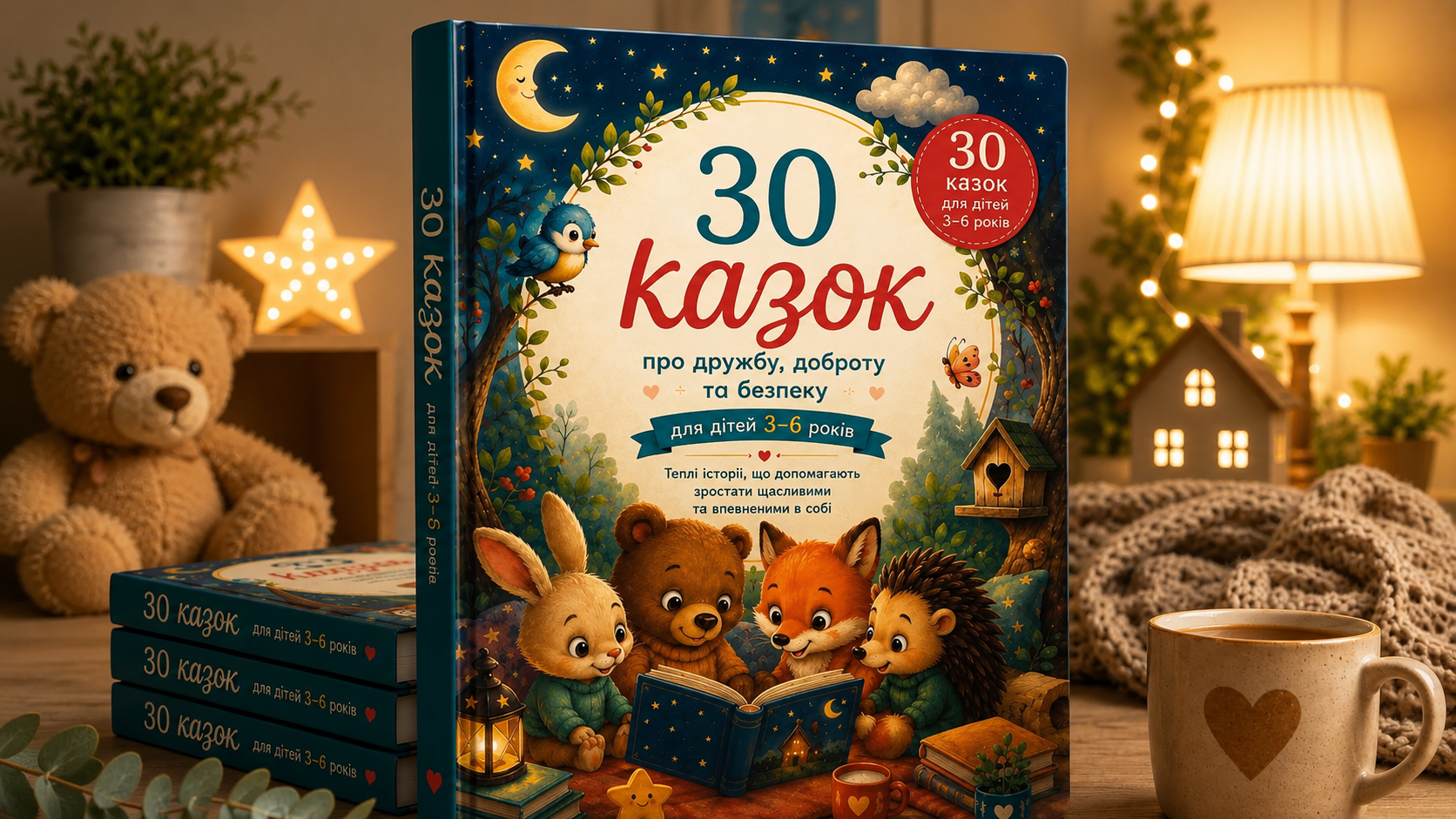Книжка дитячих терапевтичних казок